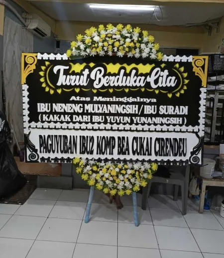 Papan Bunga Duka Rs Permata Depok