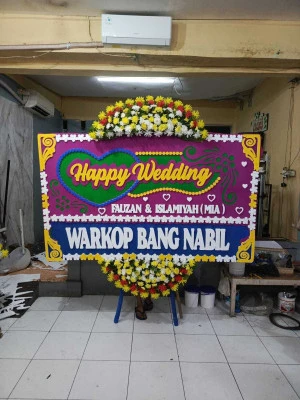 Papan Bunga di Rs Permata Depok
