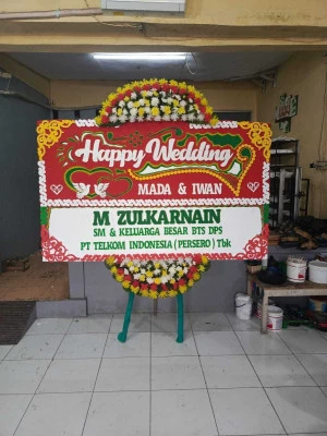 Papan Bunga di Rs Permata Depok