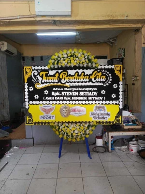 Papan Bunga di Rs Permata Depok